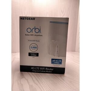 NWT Netgear Orbi 4G LTE WiFi Router LBR20 Tri-Band AC2200 Mobile Broadband